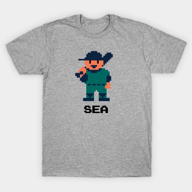 RBI Baseball - Seattle T-Shirt by The Pixel League